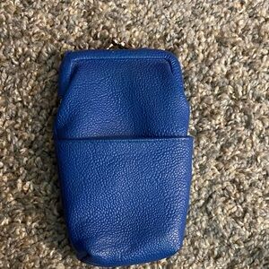 Chic Blue Coin Pouch